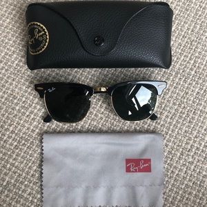 Authentic Ray-Ban Clubmaster Classic Sunglasses